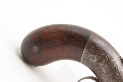 ANTEBELLUM / CIVIL WAR Era Antique MANHATTAN Percussion PEPPERBOX Revolver6-Shot SELF DEFENSE Gun Made in Norwich, Conn. - Image 16 of 18