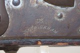 CIVIL WAR Antique M.T. WICKHAM U.S. M1816 Percussion Conversion MUSKET NEW JERSEY Marked BOLSTER Conversion to Percussion - Image 7 of 22