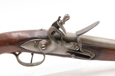 DUTCH/BELGIAN Antique SEA SERVICE .69 FLINTLOCK Military NAVAL Pistol DELFT .69 Caliber Naval Pistol Made Circa 1830s in Liege - Image 4 of 16