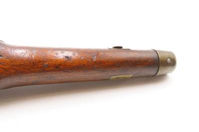 DUTCH/BELGIAN Antique SEA SERVICE .69 FLINTLOCK Military NAVAL Pistol DELFT .69 Caliber Naval Pistol Made Circa 1830s in Liege - Image 8 of 16
