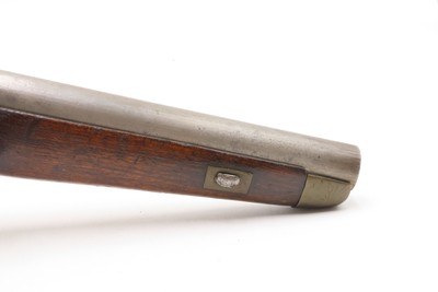 DUTCH/BELGIAN Antique SEA SERVICE .69 FLINTLOCK Military NAVAL Pistol DELFT .69 Caliber Naval Pistol Made Circa 1830s in Liege - Image 5 of 16