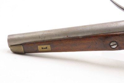 DUTCH/BELGIAN Antique SEA SERVICE .69 FLINTLOCK Military NAVAL Pistol DELFT .69 Caliber Naval Pistol Made Circa 1830s in Liege - Image 16 of 16
