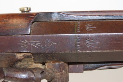NICE Antique L. KIBELE Half Stock .32 Percussion OHIO/HOMESTEAD Rifle 1800s Mid-1800s GAME GETTING Rifle w/SET TRIGGER - Image 10 of 21