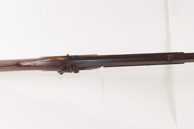NICE Antique L. KIBELE Half Stock .32 Percussion OHIO/HOMESTEAD Rifle 1800s Mid-1800s GAME GETTING Rifle w/SET TRIGGER - Image 13 of 21