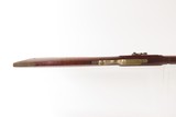 NICE Antique L. KIBELE Half Stock .32 Percussion OHIO/HOMESTEAD Rifle 1800s Mid-1800s GAME GETTING Rifle w/SET TRIGGER - Image 6 of 21