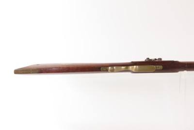 NICE Antique L. KIBELE Half Stock .32 Percussion OHIO/HOMESTEAD Rifle 1800s Mid-1800s GAME GETTING Rifle w/SET TRIGGER - Image 6 of 21