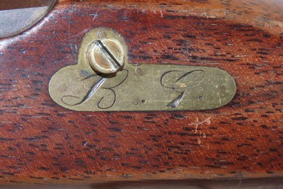 NICE Antique L. KIBELE Half Stock .32 Percussion OHIO/HOMESTEAD Rifle 1800s Mid-1800s GAME GETTING Rifle w/SET TRIGGER - Image 15 of 21