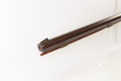 NICE Antique L. KIBELE Half Stock .32 Percussion OHIO/HOMESTEAD Rifle 1800s Mid-1800s GAME GETTING Rifle w/SET TRIGGER - Image 20 of 21