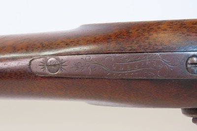NICE Antique L. KIBELE Half Stock .32 Percussion OHIO/HOMESTEAD Rifle 1800s Mid-1800s GAME GETTING Rifle w/SET TRIGGER - Image 11 of 21