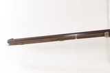 NICE Antique L. KIBELE Half Stock .32 Percussion OHIO/HOMESTEAD Rifle 1800s Mid-1800s GAME GETTING Rifle w/SET TRIGGER - Image 19 of 21