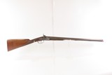 FACTORY ENGRAVED Antique ONION & WHEELOCK Double Barrel PERCUSSION ShotgunDesirable NEW YORK RETAILER 12 Gauge SIDE x SIDE - Image 18 of 21
