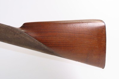 FACTORY ENGRAVED Antique ONION & WHEELOCK Double Barrel PERCUSSION ShotgunDesirable NEW YORK RETAILER 12 Gauge SIDE x SIDE - Image 5 of 21