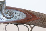 FACTORY ENGRAVED Antique ONION & WHEELOCK Double Barrel PERCUSSION ShotgunDesirable NEW YORK RETAILER 12 Gauge SIDE x SIDE - Image 9 of 21