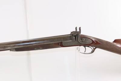 FACTORY ENGRAVED Antique ONION & WHEELOCK Double Barrel PERCUSSION ShotgunDesirable NEW YORK RETAILER 12 Gauge SIDE x SIDE - Image 6 of 21