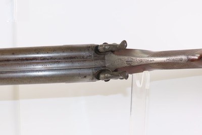 FACTORY ENGRAVED Antique ONION & WHEELOCK Double Barrel PERCUSSION ShotgunDesirable NEW YORK RETAILER 12 Gauge SIDE x SIDE - Image 14 of 21