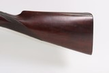 ENGRAVED Antique I. HOLLIS & SONS 10 Gauge Percussion DOUBLE BARREL Shotgun LONDON MADE Longarm from the mid-19th Century - Image 3 of 24