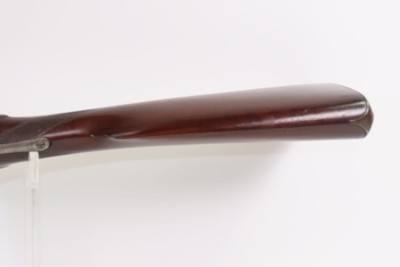 ENGRAVED Antique I. HOLLIS & SONS 10 Gauge Percussion DOUBLE BARREL Shotgun LONDON MADE Longarm from the mid-19th Century - Image 15 of 24