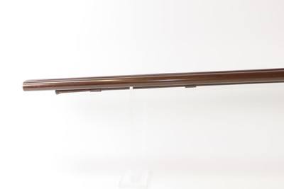 ENGRAVED Antique I. HOLLIS & SONS 10 Gauge Percussion DOUBLE BARREL Shotgun LONDON MADE Longarm from the mid-19th Century - Image 10 of 24