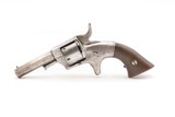 SCARCE Factory Engraved CIVIL WAR Antique BACON MFG. .22 RF POCKET Revolver PATENT INFRINGEMENT Handgun w/SWING OUT CYLINDER - Image 2 of 16