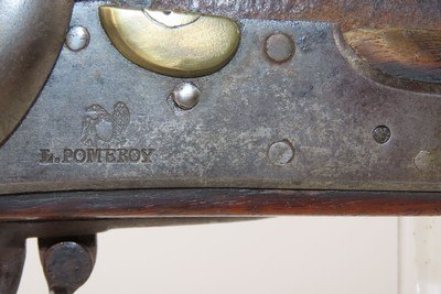 1822 Dated Antique L. POMEROY U.S. M1816 Percussion CONE Conversion MUSKET1 of 10,000 U.S. Contract Produced Between 1822-28 - Image 6 of 22