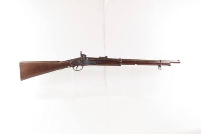 CIVIL WAR 1862 Dated Antique “TOWER” Marked ENFIELD Pattern 1853 CarbineUNION and CONFEDERATE Commercially Proofed Gun - Image 2 of 19