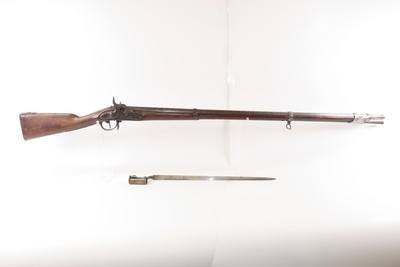 CIVIL WAR Era Antique PRUSSIAN “KONG” Marked Percussion MUSKET with BAYONET Used by both CONFEDERATE and UNION FORCES - Image 2 of 19
