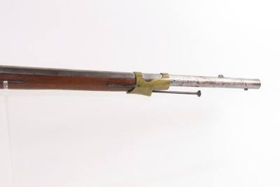Antique French Military FELIX ESCOFFIER Percussion .69 ARTILLERY CarbineScarce FRENCH MILITARY RIFLE with BAYONET LUG - Image 5 of 17