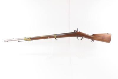 Antique French Military FELIX ESCOFFIER Percussion .69 ARTILLERY CarbineScarce FRENCH MILITARY RIFLE with BAYONET LUG - Image 12 of 17