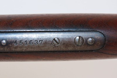 1911 WINCHESTER M1890 Pump Action .22 SHORT RF C&R TAKEDOWN Rifle PLINKEREasy Takedown 3rd Version Rifle in .22 Short Rimfire - Image 9 of 24
