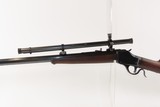 1898 Antique WINCHESTER M1885 High Wall .25-35 WCF TARGET Style Rifle SCOPE “Best Single Shot Rifle Ever Produced”-Ned Roberts - Image 15 of 18