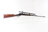 1898 Antique WINCHESTER M1885 High Wall .25-35 WCF TARGET Style Rifle SCOPE “Best Single Shot Rifle Ever Produced”-Ned Roberts - Image 2 of 18