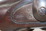 1864 Date CIVIL WAR Antique NORWICH ARMS U.S. M1861 Percussion Rifle-MUSKET James D. Mowry U.S. Model 1861 “EVERYMAN’S RIFLE” - Image 7 of 19