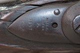 CIVIL WAR Antique D. NIPPES U.S. Contract M1840 .70 CONVERSION MusketMEXICAN-AMERICAN WAR; 1 of 5,100 NIPPES Model 1840s - Image 6 of 20