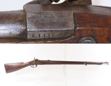 Antique CIVIL WAR Era European PERCUSSION Full Stock Military Rifle BAYONET “Crown/I” Proofed .54 Caliber Longarm - Image 1 of 21