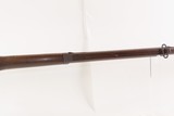 Antique CIVIL WAR Era European PERCUSSION Full Stock Military Rifle BAYONET “Crown/I” Proofed .54 Caliber Longarm - Image 7 of 21