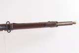 Antique CIVIL WAR Era European PERCUSSION Full Stock Military Rifle BAYONET “Crown/I” Proofed .54 Caliber Longarm - Image 8 of 21