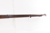 Antique CIVIL WAR Era European PERCUSSION Full Stock Military Rifle BAYONET “Crown/I” Proofed .54 Caliber Longarm - Image 5 of 21