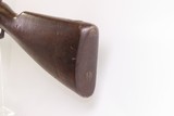 Antique CIVIL WAR Era European PERCUSSION Full Stock Military Rifle BAYONET “Crown/I” Proofed .54 Caliber Longarm - Image 21 of 21