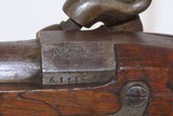Antique CIVIL WAR Era European PERCUSSION Full Stock Military Rifle BAYONET “Crown/I” Proofed .54 Caliber Longarm - Image 15 of 21