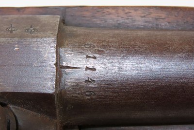 Antique CIVIL WAR Era European PERCUSSION Full Stock Military Rifle BAYONET “Crown/I” Proofed .54 Caliber Longarm - Image 12 of 21