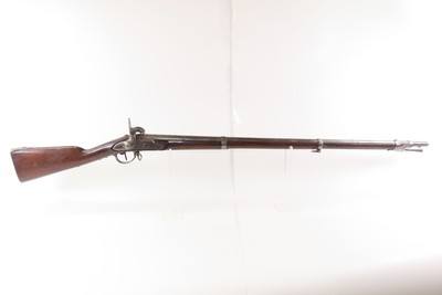 CIVIL WAR Era Antique FRENCH M1822 .69 Percussion Conversion RIFLED MUSKET1840 Dated French Army LINE INFANTRY Musket - Image 2 of 20