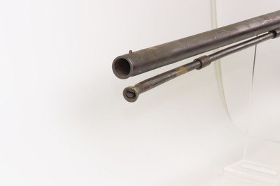 WILLIAM BRIGGS Antique ALL METAL Underhammer 14 Gauge Percussion SHOTGUN CIVIL WAR ERA with “V/P/Eagle Head” Barrel Proofs - Image 17 of 18