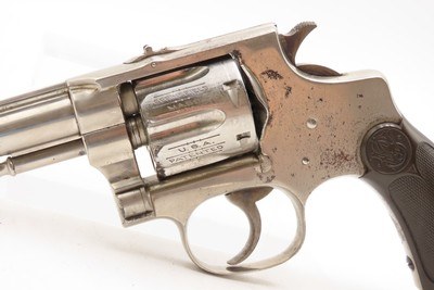 FACTORY LETTERED Antique SMITH & WESSON .32 S&W “HAND EJECTOR” Revolver C&R Documented NEWARK POLICE DEPARTMENT Handgun - Image 6 of 24