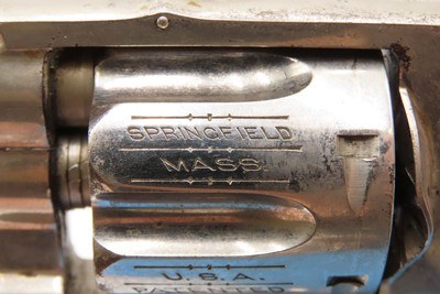 FACTORY LETTERED Antique SMITH & WESSON .32 S&W “HAND EJECTOR” Revolver C&R Documented NEWARK POLICE DEPARTMENT Handgun - Image 13 of 24