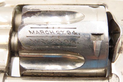 FACTORY LETTERED Antique SMITH & WESSON .32 S&W “HAND EJECTOR” Revolver C&R Documented NEWARK POLICE DEPARTMENT Handgun - Image 16 of 24
