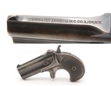 REMINGTON ARMS-U.M.C. Model 95 O/U Double DERRINGER Type III .41 C&R Pistol Long-Lived American OVER/UNDER Conceal & Carry - Image 1 of 16