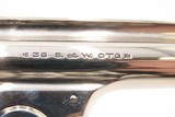 SMITH & WESSON .38 Safety Hammerless SELF DEFENSE Handgun C&RS&W CONCEAL & CARRY Revolver NICE NICKEL FINISH - Image 15 of 21