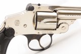 SMITH & WESSON .38 Safety Hammerless SELF DEFENSE Handgun C&RS&W CONCEAL & CARRY Revolver NICE NICKEL FINISH - Image 20 of 21
