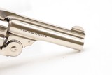 SMITH & WESSON .38 Safety Hammerless SELF DEFENSE Handgun C&RS&W CONCEAL & CARRY Revolver NICE NICKEL FINISH - Image 21 of 21