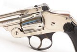 SMITH & WESSON .38 Safety Hammerless SELF DEFENSE Handgun C&RS&W CONCEAL & CARRY Revolver NICE NICKEL FINISH - Image 4 of 21
